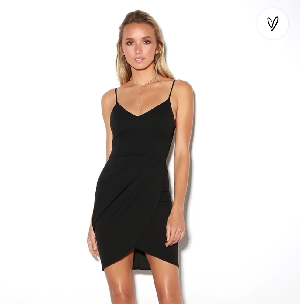 Forever Your Girl Black Bodycon Dress